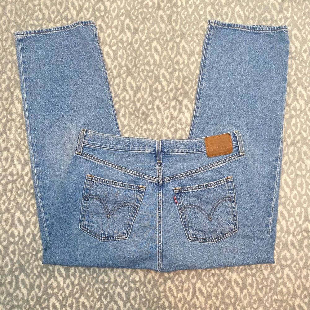 Classic Levi Ribcage Straight Jeans